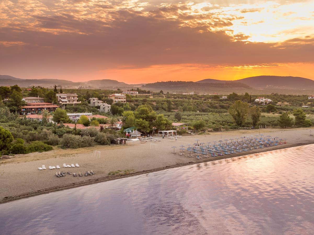 Coral Blue Beach Hotel Jerakiní Kültér fotó